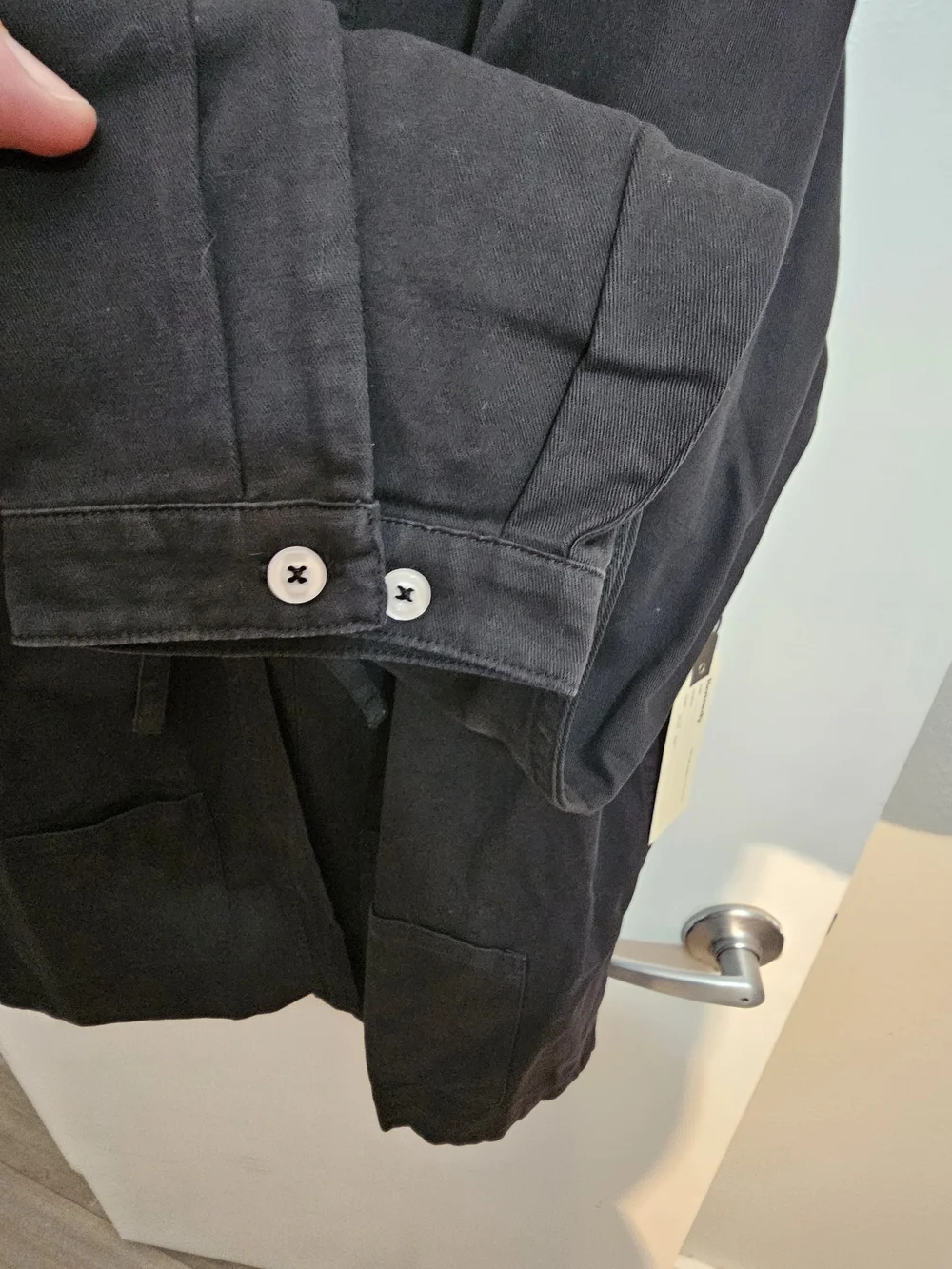 NWT Kennedy Black Kimono Cardigan Tie Noragi Jacket XL  Brand New With Tags